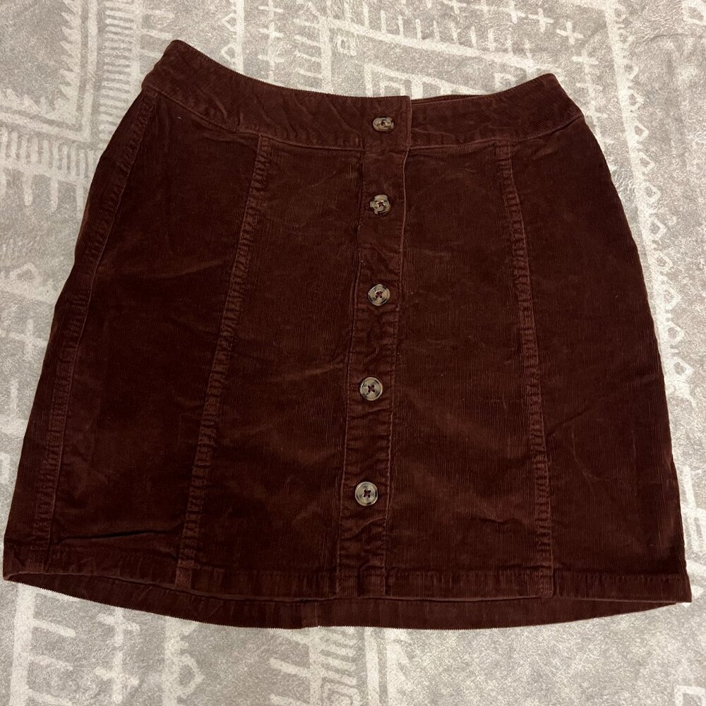 Corduroy Skirt